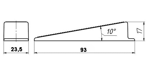 Keile für Fliesennivelliersystem MAXI/Pro level (50 Stk.)