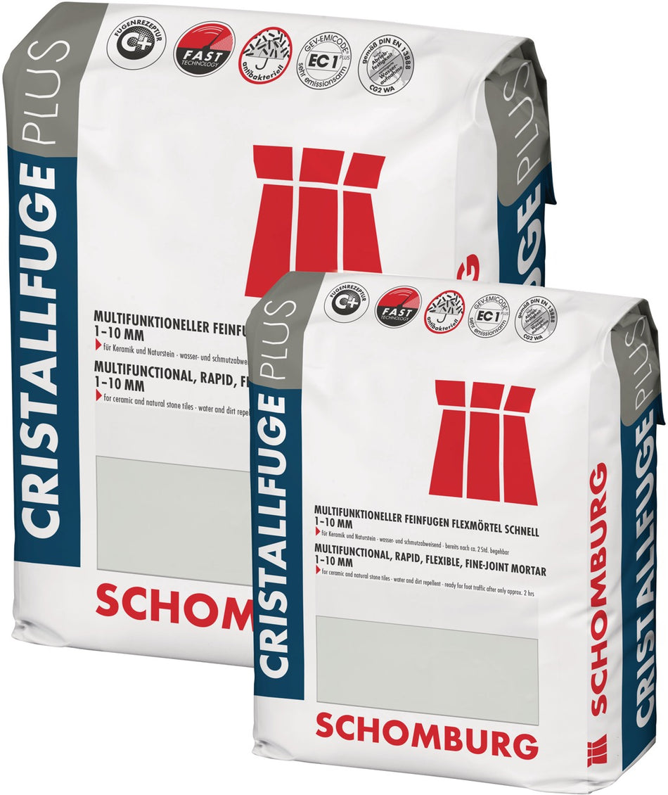 CRISTALLFUGE-PLUS Feinfugen-Flexmörtel 5 kg