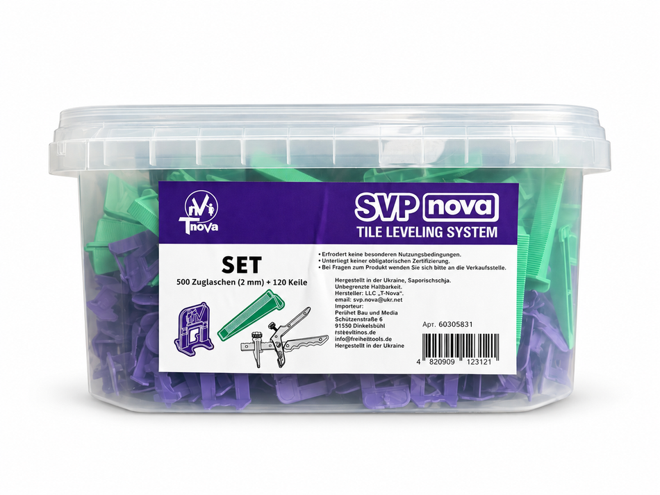 Nivelliersystem Eimer-Set