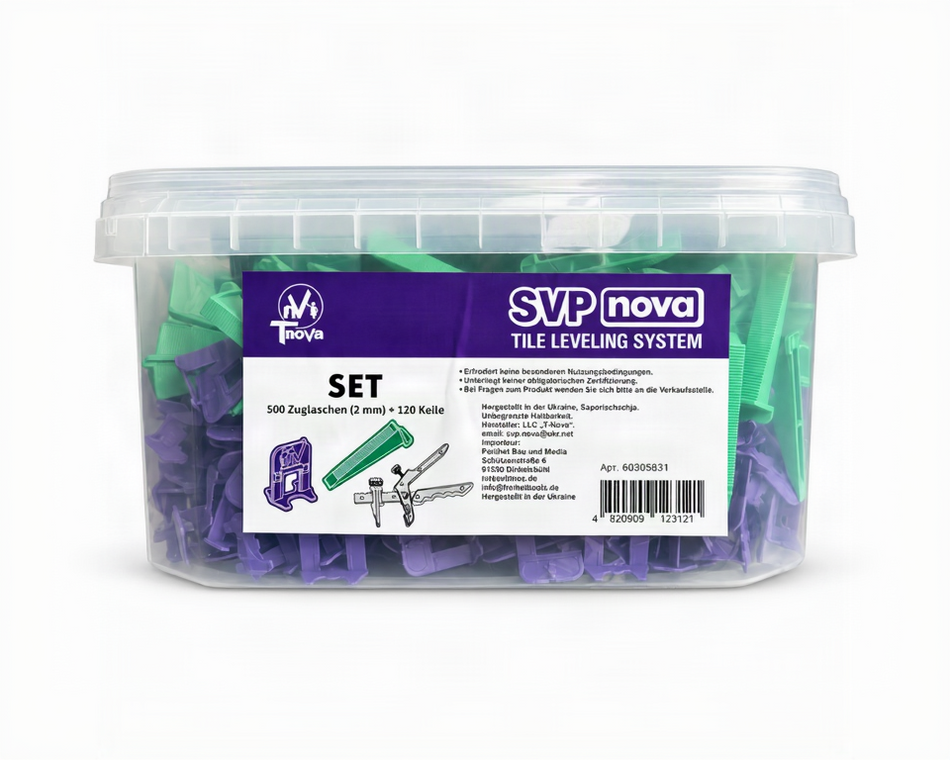 Nivelliersystem Eimer-Set