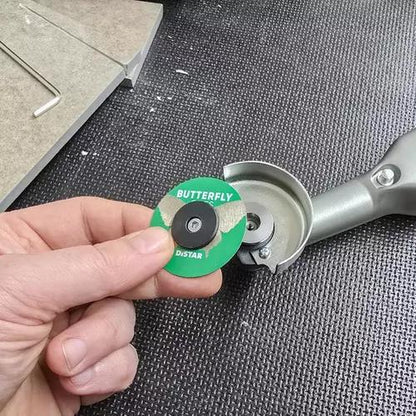 Distar Diamanttrennscheibe 45x0,6x9,6h Butterfly ohne Aufnahme