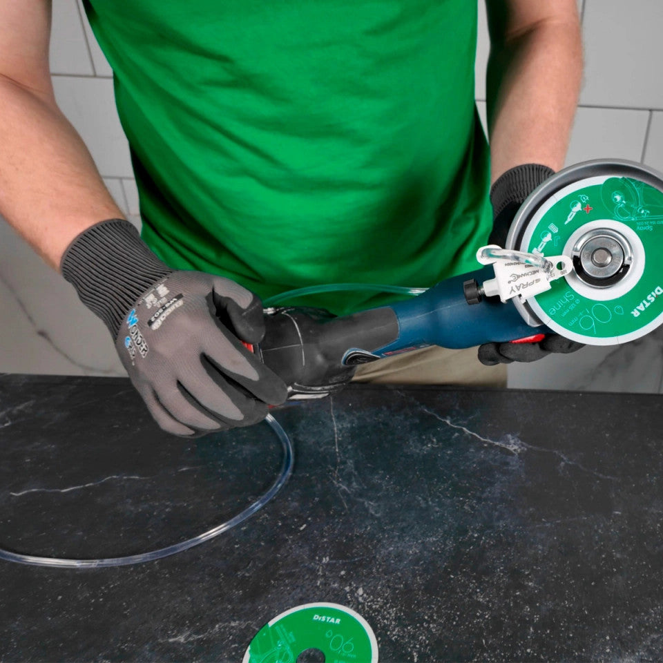 Diamantscheibe SHINE 0,6mm/100mm + SPRAY System DISTAR