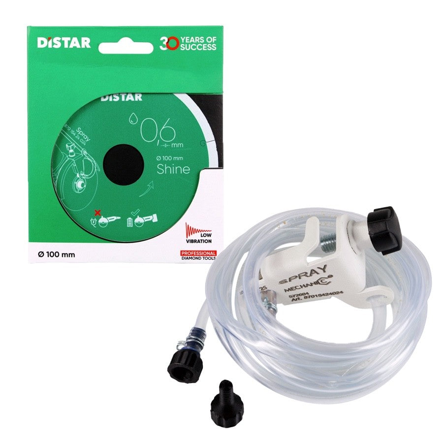 Diamantscheibe SHINE 0,6mm/100mm + SPRAY System DISTAR