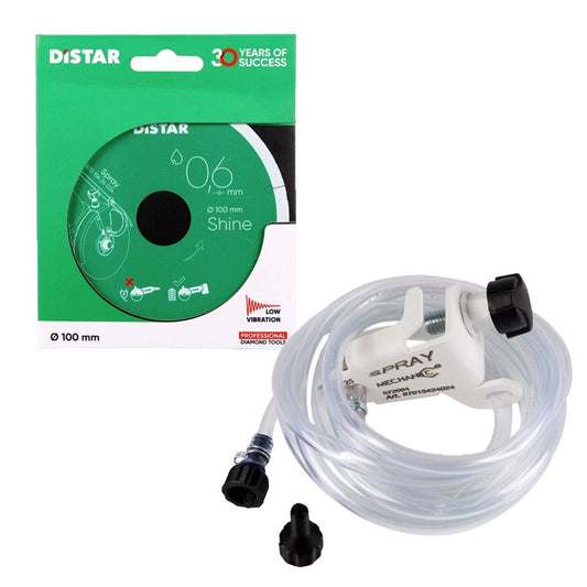 Diamantscheibe SHINE 0,6mm/100mm + SPRAY System DISTAR