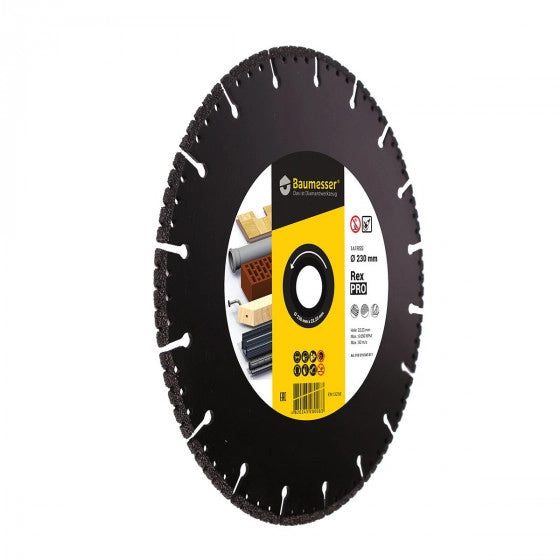 DIAMANTTRENNSCHEIBE 1A1RSS 230 PRO REX – 910315547017