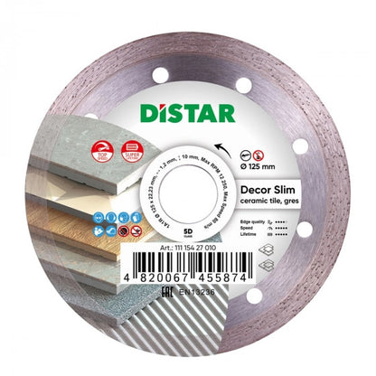 Diamanttrennscheibe 1A1R 115/125x22,23 Decor Slim – 11115427009