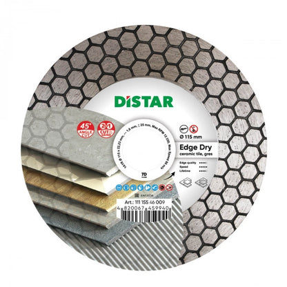 Diamanttrennscheibe 1A1R 115/125x22,23/M14F Edge Dry – 10115085015