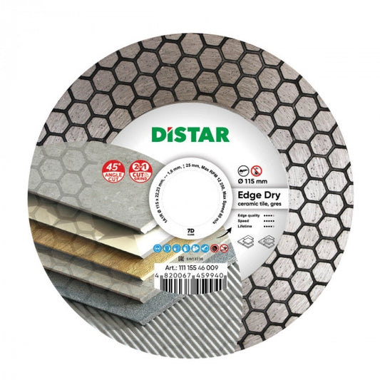 Diamanttrennscheibe 1A1R 115/125x22,23/M14F Edge Dry – 10115085015