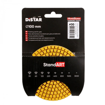 Diamant-Polierpads 100x3x15 №120 StandART – 910278018009