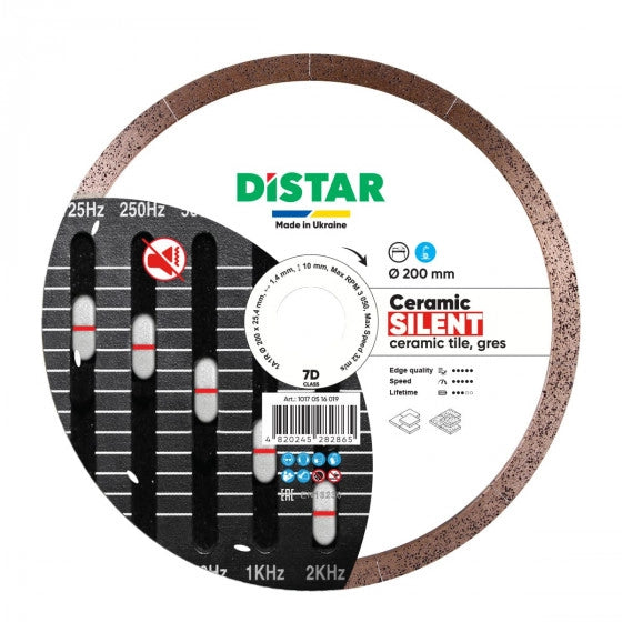 Diamanttrennscheibe 1A1R 200/230/250x25,4 Ceramic Silent – 10170516019