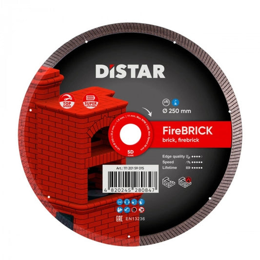 Diamanttrennscheibe 1A1R 250 FireBRICK – 11120159015