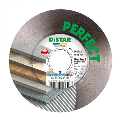 Diamanttrennscheibe 1A1R 115/125x22,23 Perfect – 10216025018