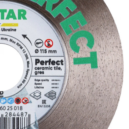 Diamanttrennscheibe 1A1R 115/125x22,23 Perfect – 10216025018