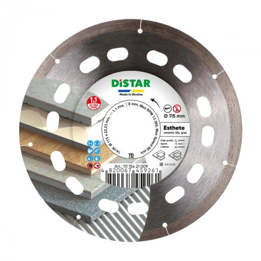 Diamanttrennscheibe 1A1R 115/125x22,23 Esthete – 11115421009