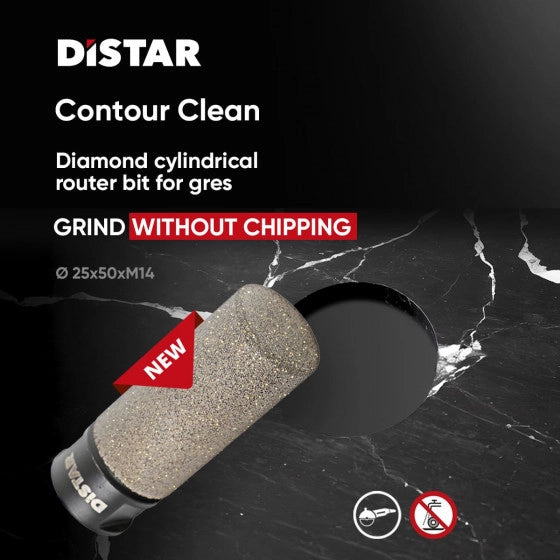 Schleiftopf GF-V 25x50xM14 Contour Clean – 89568442132