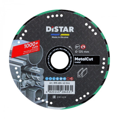 DIAMANTTRENNSCHEIBE 1A1R V 125 METAL CUT – 89568442044