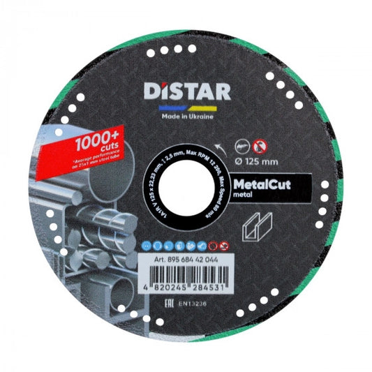 DIAMANTTRENNSCHEIBE 1A1R V 125 METAL CUT – 89568442044