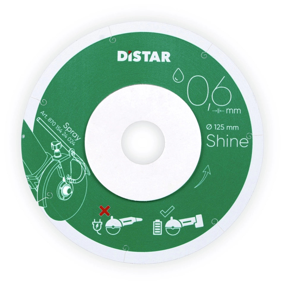 DIAMANTTRENNSCHEIBE 1A1R 100-125X0,6X6X22,23 SHINE – 11127457030
