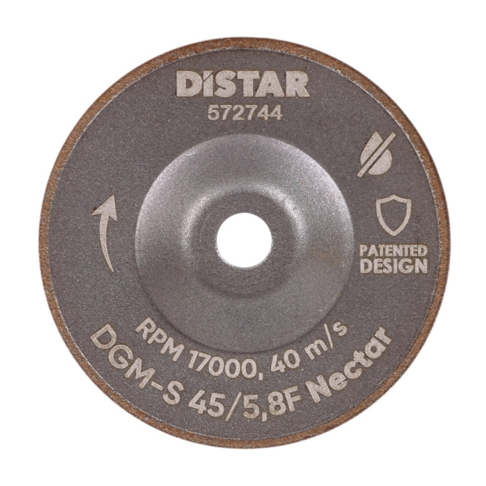 Schleiftopf NECTAR 45 mm 100 DGM-S 45/5,8F - 11143158050