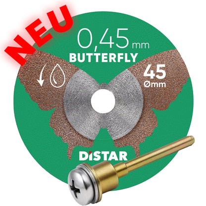 DIAMANTTRENNSCHEIBE DISTAR 45X0,45X5,8H/3,2-3,0F BUTTERFLY – 11143158073
