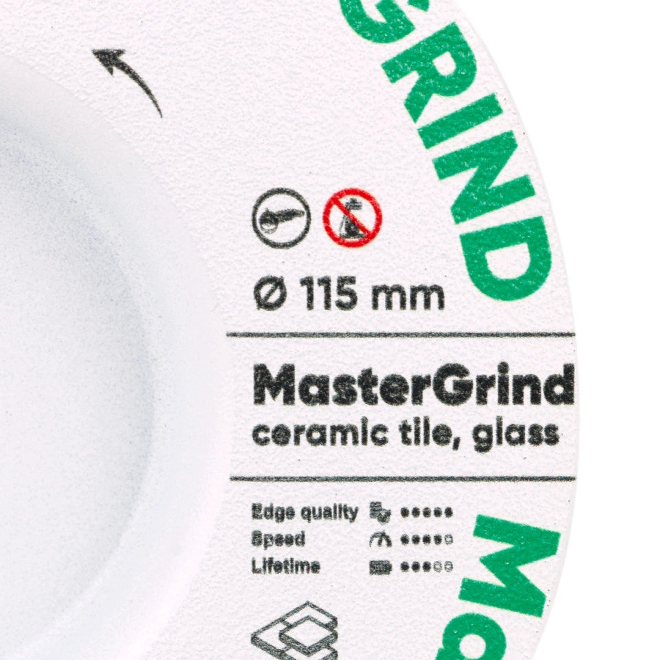 DIAMANTTRENNSCHEIBE 1A1R V 115X1,8/1,5X30X22,23 MASTERGRIND – 87015424065