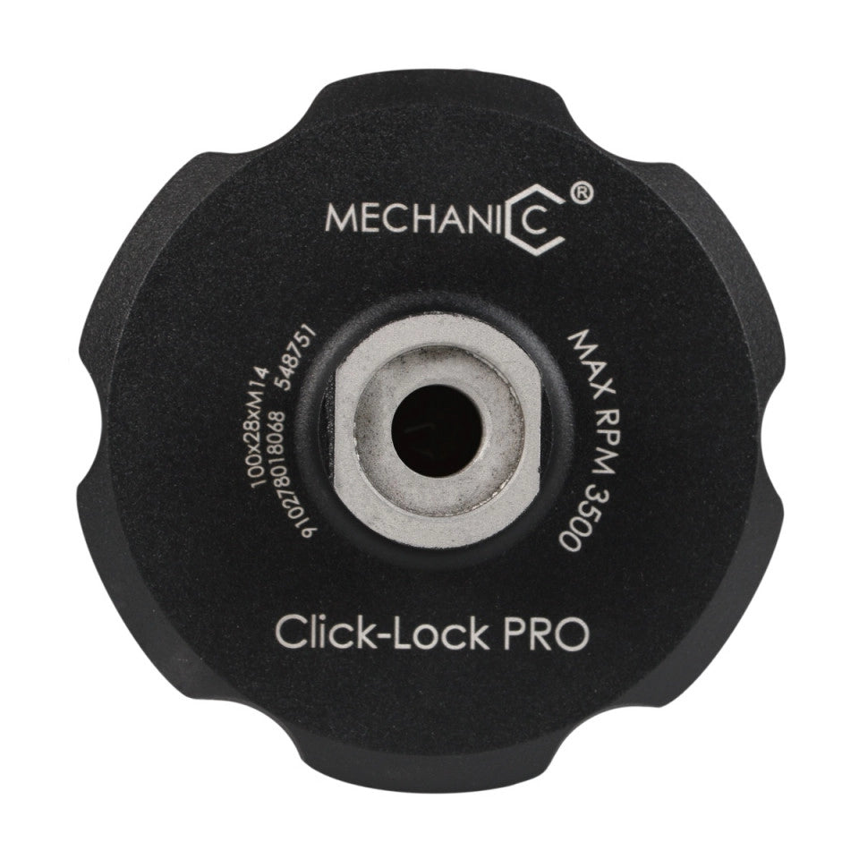 Click-Lock PRO Set  100 mm + 3× Diamant-Polierpads CoolPAD #0 #1 #2