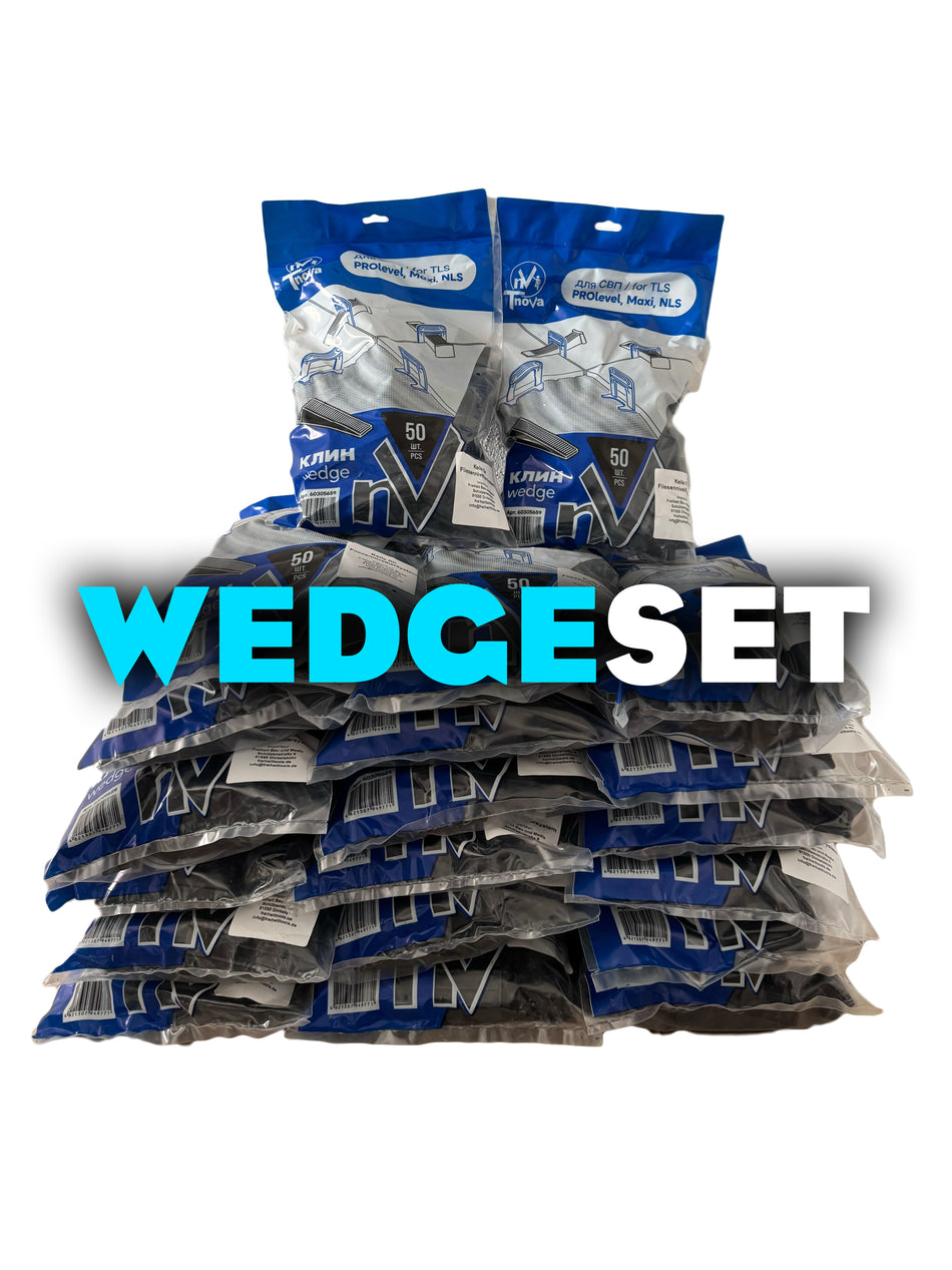 Wedgeset für Fliesenleger